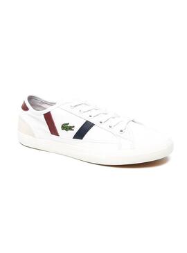 Baskets Lacoste Sideline Blanc Femme