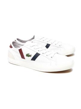 Baskets Lacoste Sideline Blanc Femme