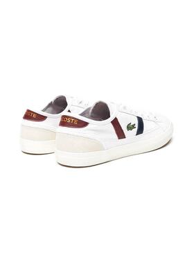 Baskets Lacoste Sideline Blanc Femme