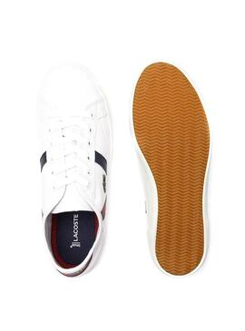 Baskets Lacoste Sideline Blanc Femme