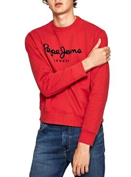 Sweat Pepe Jeans Albert Rouge Homme