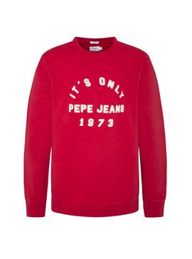 Sweat Pepe Jeans Arnold Rouge Homme