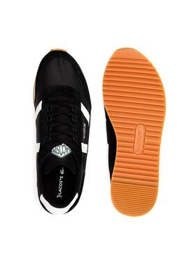 Baskets Lacoste Partner Retro Noir Homme