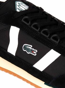 Baskets Lacoste Partner Retro Noir Homme