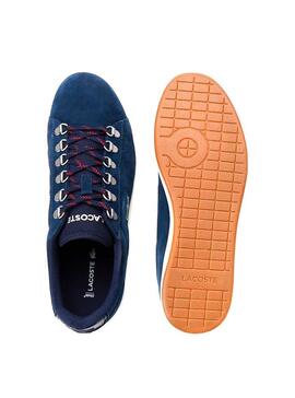 Baskets Lacoste Carnaby Bleu Homme