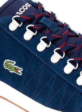 Baskets Lacoste Carnaby Bleu Homme