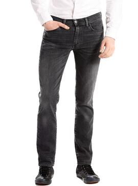 Jeans Levis 511 Slim Gris Homme