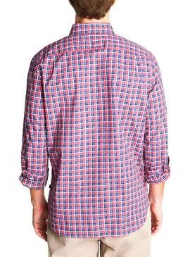Chemise Nautica Woven Rouge Homme