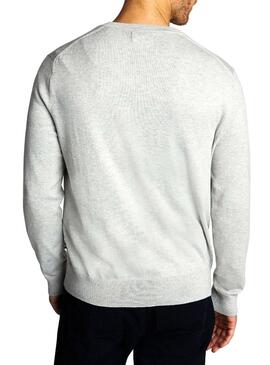 Pull Nautica Navtech Gris Homme