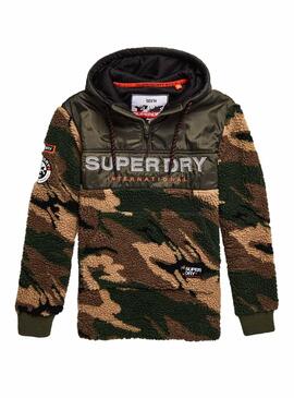 Sweat Superdry Sherpa Multicolor Homme