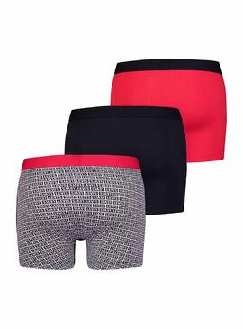 Pack Boxer Levis Logo de boîte cadeau pour Homme
