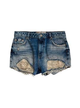 Shorts Superdry Eliza Lace Femme