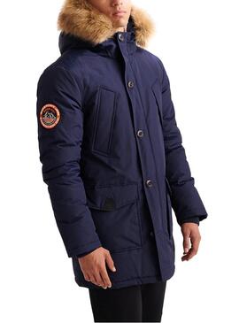 Parka Superdry Everest Marine pour Homme