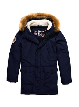 Parka Superdry Everest Marine pour Homme