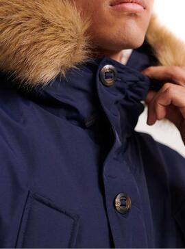 Parka Superdry Everest Marine pour Homme