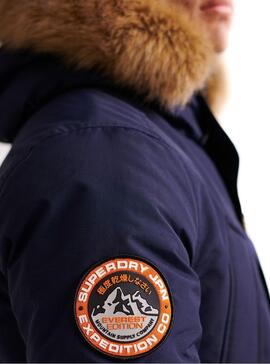 Parka Superdry Everest Marine pour Homme