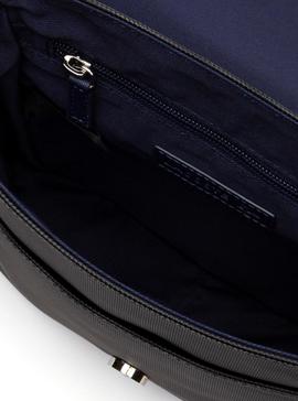 Sac Lacoste Flap Noir pour Homme