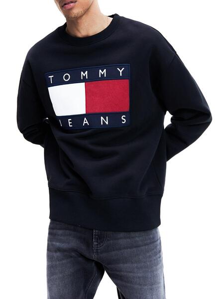 Felpa tommy deals jeans