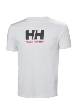 T- Shirt Helly Hansen Logo Blanc