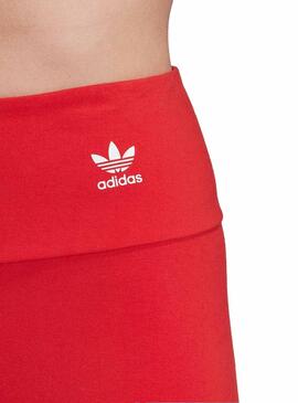 Adidas Logo Rouge Collants Pour Femme