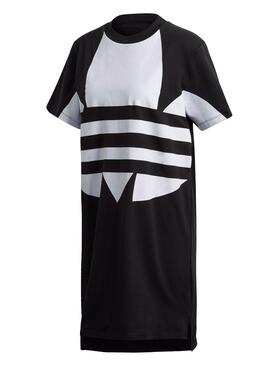 Dress Adidas Logo Black Pour Femme