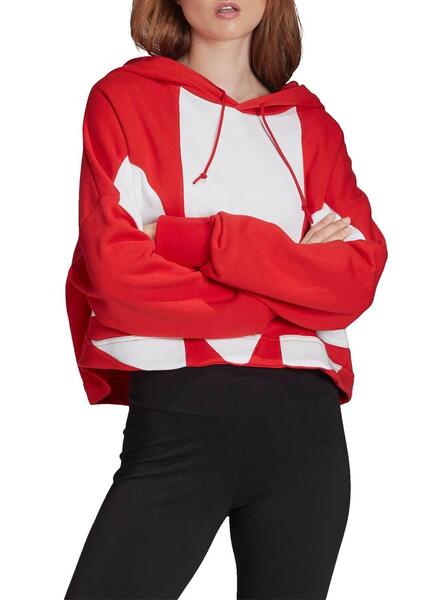 pull adidas femme rouge
