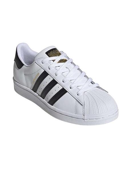 adidas Originals SUPERSTAR Noir / Blanc - Chaussures Baskets