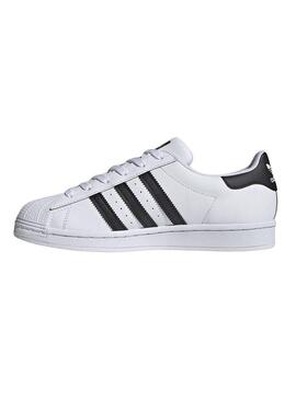 Baskets Adidas Superstar Blanc Pour Femme