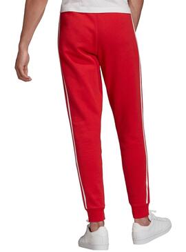 Pantalon Adidas 3-STRIPES Rouge Pour Homme