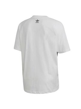 T-Shirt Adidas Big Trefoil Blanc Pour Homme