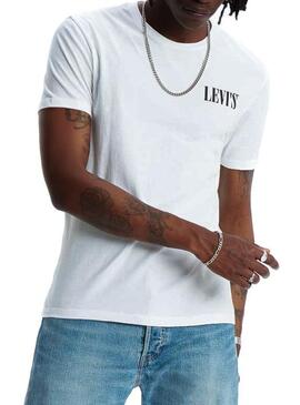 Pack T-Shirts Levis Graphic Blanc Pour Homme