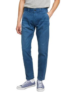 Pantalon Pepe Jeans Callen Chino Bleu Homme