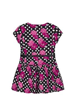 Robe Mayoral Jacquard Print Black Pour Fille