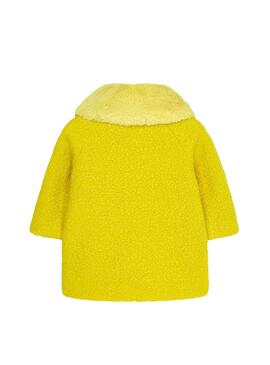Manteaux Mayoral Curl jaune pour Fille
