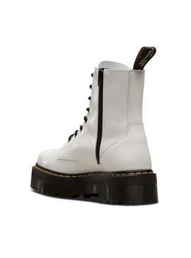 Bootss Dr Martens Retro Jadon 8 YEUX Blanc Femme