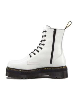 Bootss Dr Martens Retro Jadon 8 YEUX Blanc Femme