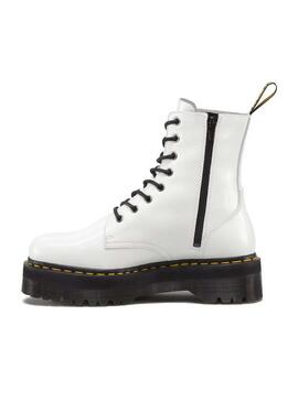 Bootss Dr Martens Retro Jadon 8 YEUX Blanc Femme