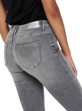 Jeans Only Shape Gris Femme