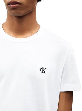 T-Shirt Calvin Klein Jeans Essential Blanc
