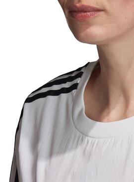 T-Shirt Adidas Fiorucci Blanc Femme