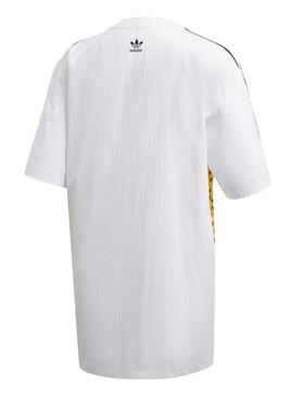 T-Shirt Adidas Fiorucci Blanc Femme