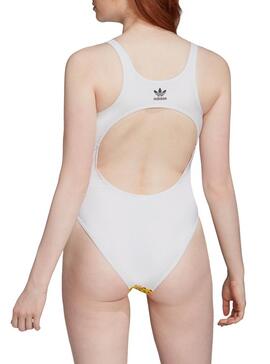 Corps Adidas Fiorucci Blanc Femme