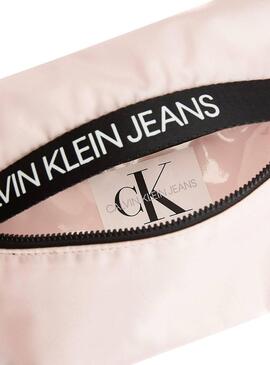 Sac Banane Calvin Klein Logo Wasitpack Rose Fille