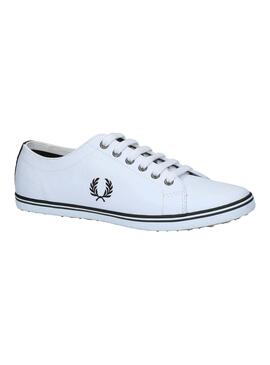 Baskets Fred Perry Kingston Blanc Homme