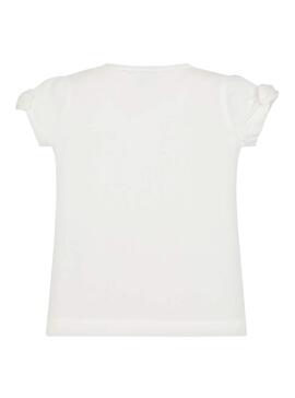 T-Shirt Mayoral Raw Bow Sleeve Fille