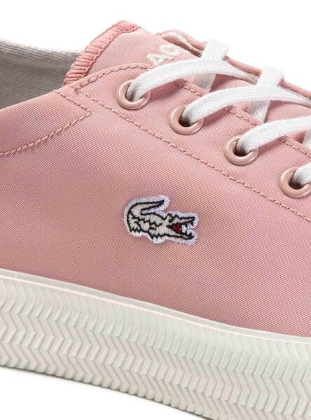 Lacoste rose chaussure online