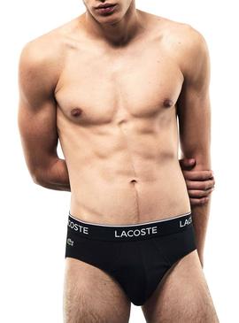 Pack Boxer Lacoste Slip Basic Homme