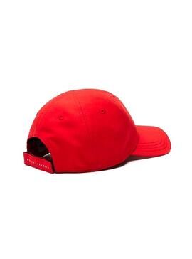 Casquette Lacoste Novak Djokovic Rouge Homme