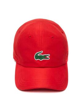 Casquette Lacoste Novak Djokovic Rouge Homme