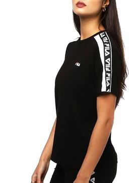 T-Shirt Fila Tandy Black Femme